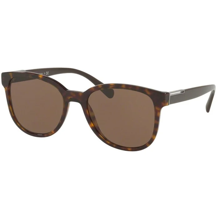 Prada Men’s Sunglasses – Brown Lens Havana Acetate Full-Rim Frame | 08US-2AU8C154