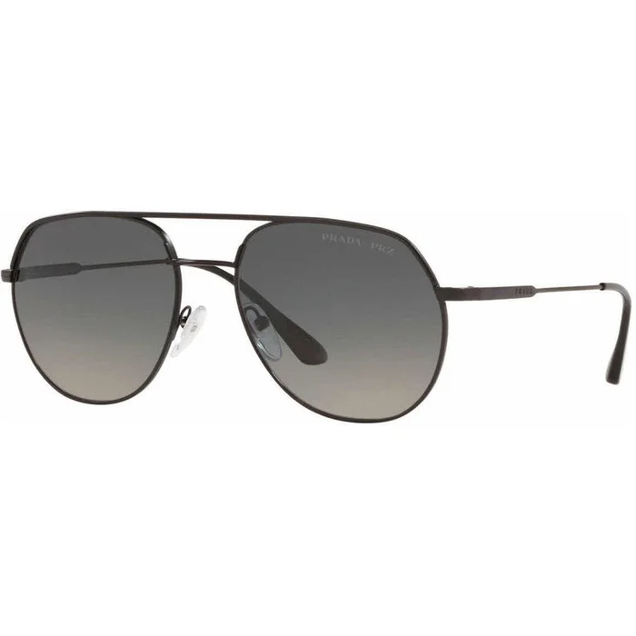 Prada Men’s Sunglasses – Conceptual Polarized Gray Gradient Frame | 55US-1BO5W157