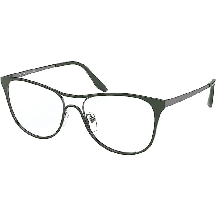 Prada Women’s Eyeglasses – Catwolk Top Green and Bronze | PRADA 0PR 59XV 5531O153