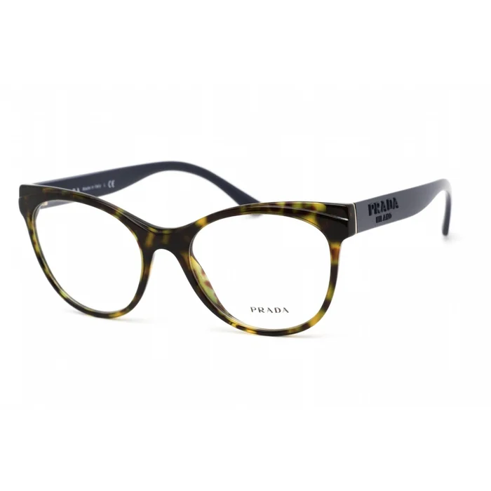 Prada Women’s Eyeglasses – Dark Havana Plastic Cat Eye Shape Frame | 0PR 05WV 2AU1O1