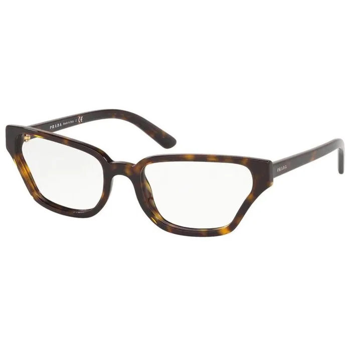 Prada Women’s Eyeglasses – Havana Butterfly Full-Rim Frame | PRADA 0PR04XV 2AU1O154