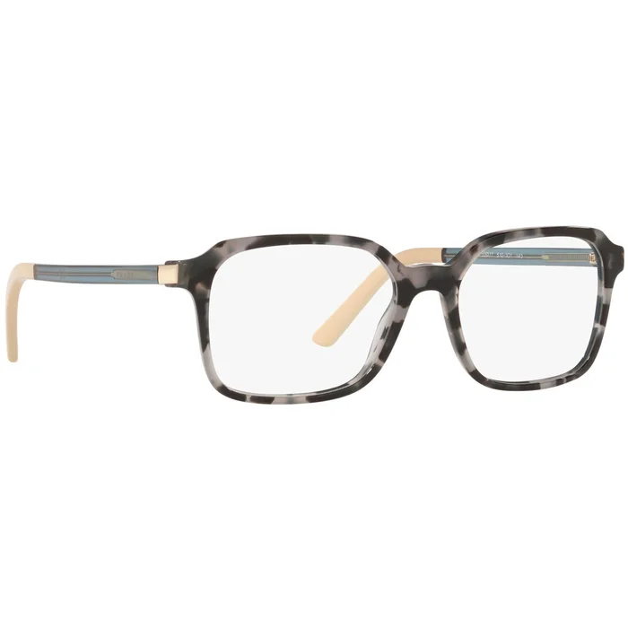 Prada Women’s Eyeglasses – Heritage Grey Havana Square Frame | PRADA 0PR 03XV 5101O153