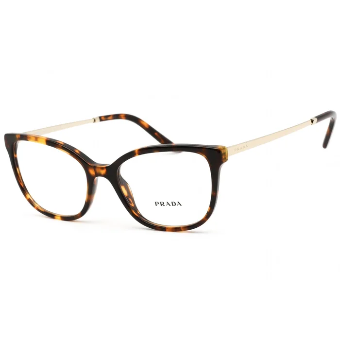 Prada Women’s Eyeglasses – Honey Tortoise Cat Eye Full Rim Frame | 0PR 07WV VAU1O1