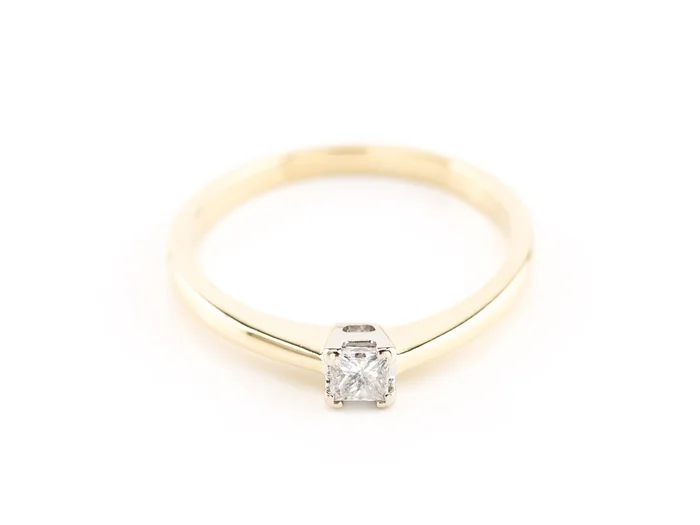 Princes Cut Diamond Ring