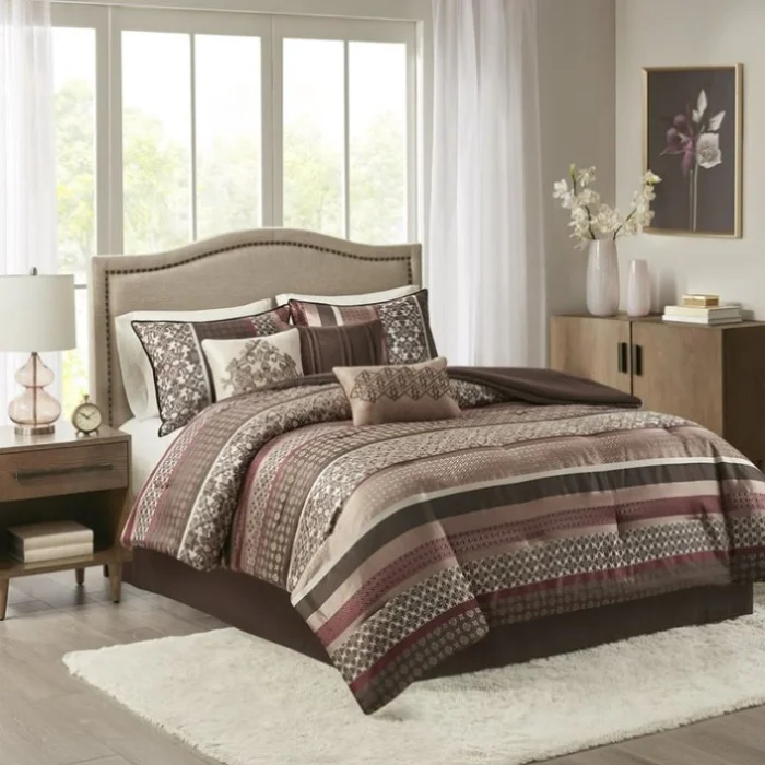 Queen 7 Piece Comforter Set GL-B03597164