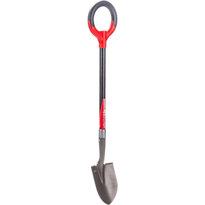 Radius Garden 25811 Pro-Lite Carbon Steel Floral Shovel, Red