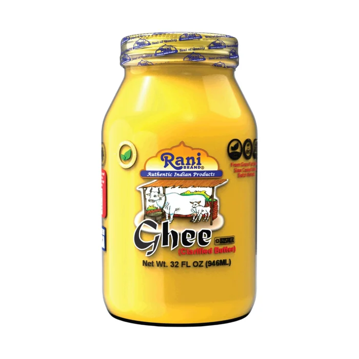 Rani Ghee Pure & Natural from Grass Fed Cows (Clarified Butter) 32oz(2lbs) 908g
