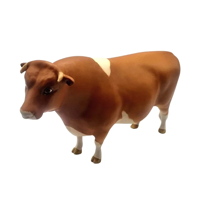 Rare Satin Finish Beswick Gurnsey Bull