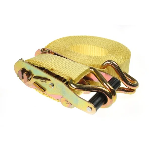 Ratchet Strap & Hooks – 38mm x 6m (2500kg)