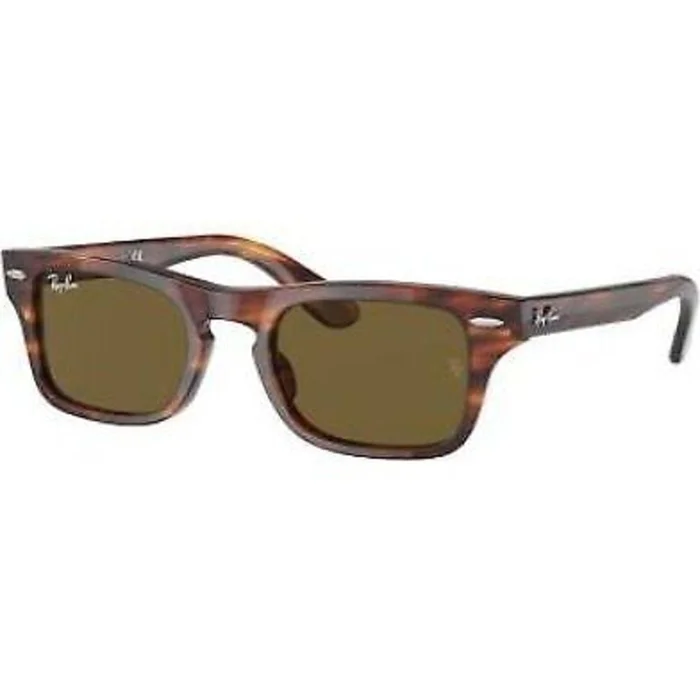 Ray-Ban men’s Sunglasses – Burbank Dark Brown Lens Square Frame | 0RJ9083S 710373
