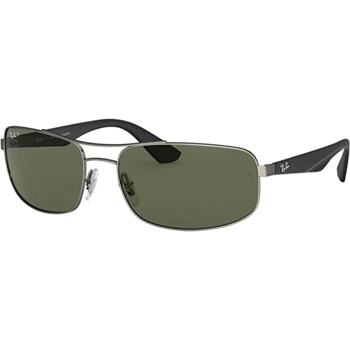 Ray-Ban Men’s Sunglasses – Green Polarized Lens Metal Frame | RAY BAN 0RB3527 029/9A