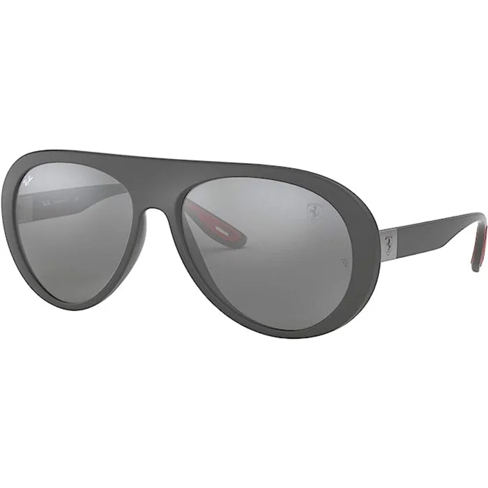 Ray-Ban Men’s Sunglasses – Grey Mirror Silver Lens Frame | RAY BAN 0RB4310M F6266G