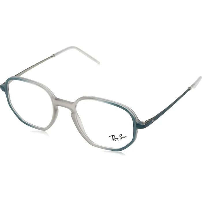 Ray-Ban Unisex Eyeglasses – Matt Green Square Full-Rim Frame | RAY BAN 0RX7152 5790