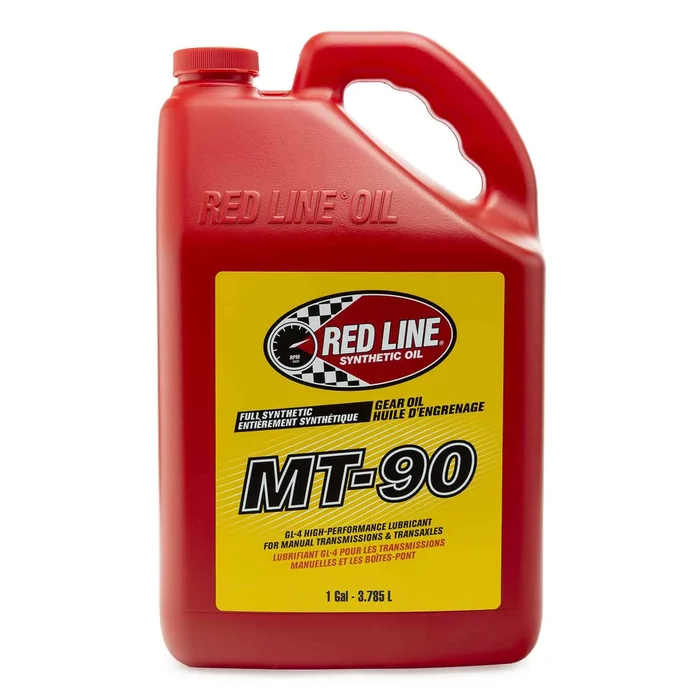 Red Line (50305) Manual Transmission (MT) 90W Gear Oil – Synthetic Gear Lube – 1 Gallon