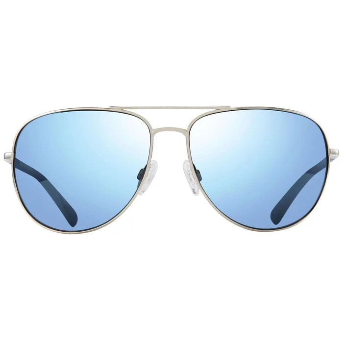 Revo Men’s Sunglasses – Chrome Aviator Full Rim Stainless Steel Frame | 1083 03 BL