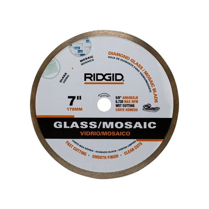 RIDGID 7 in. Glass Mosaic Tile Blade