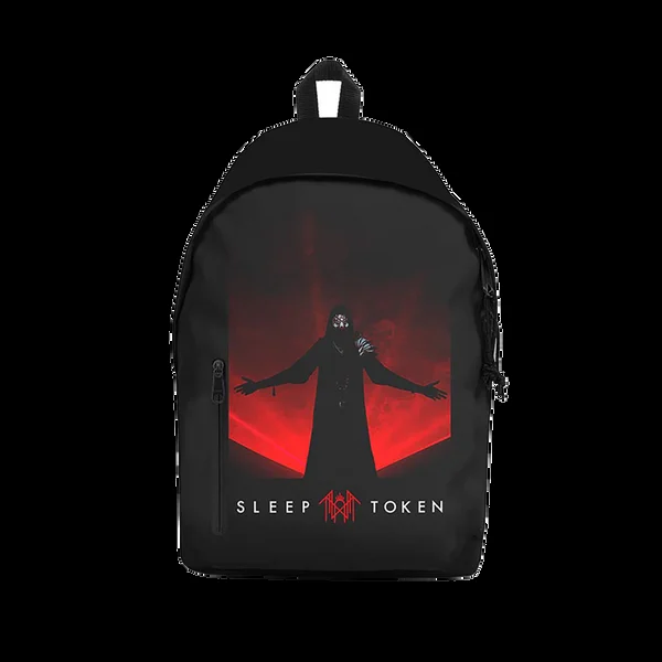 Rocksax Sleep Token Graphic Daypack – Red Light