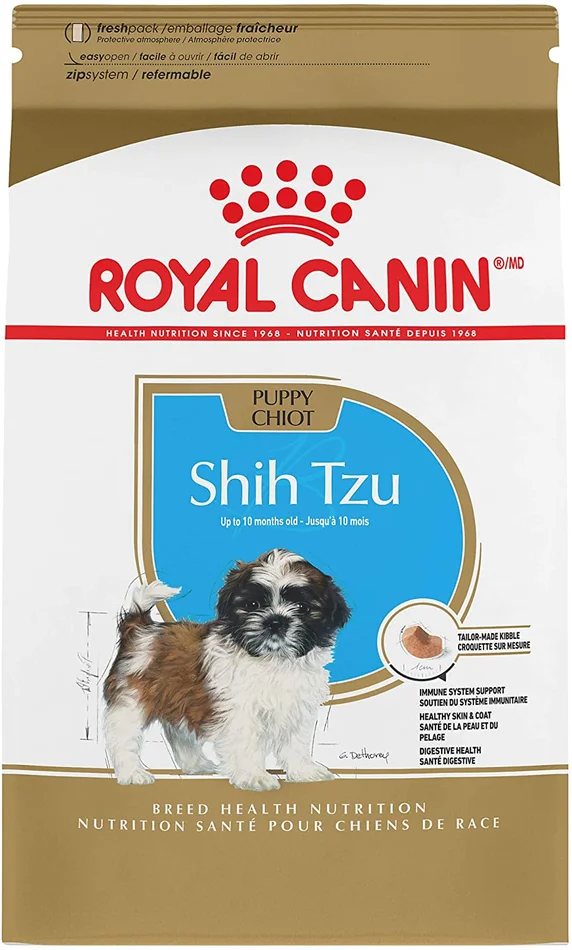 Royal Canin Shih Tzu Puppy Breed Specific Dry Dog Food, 2.5 lb. bag