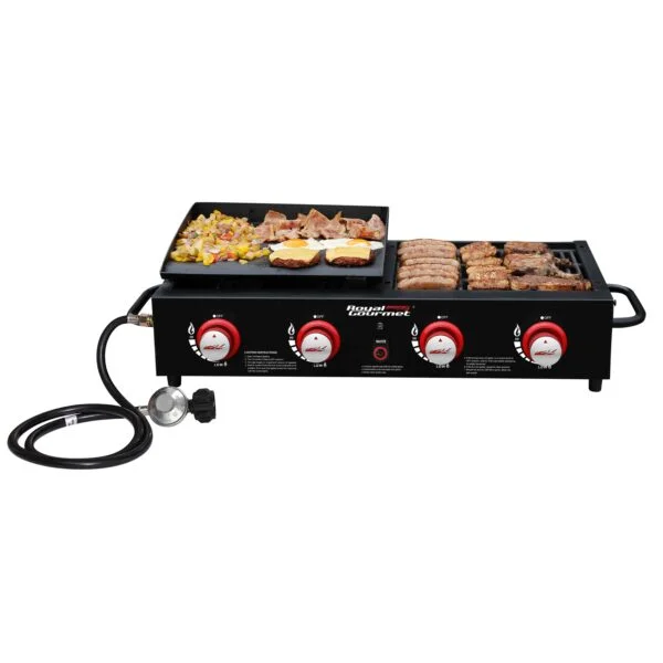 Royal Gourmet 4 – Burner Portable Liquid Propane 40000 BTU Gas Grill