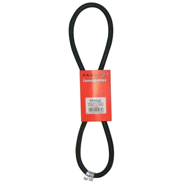 Rubber Fuel Hose & Clips 1/4in. x 1m