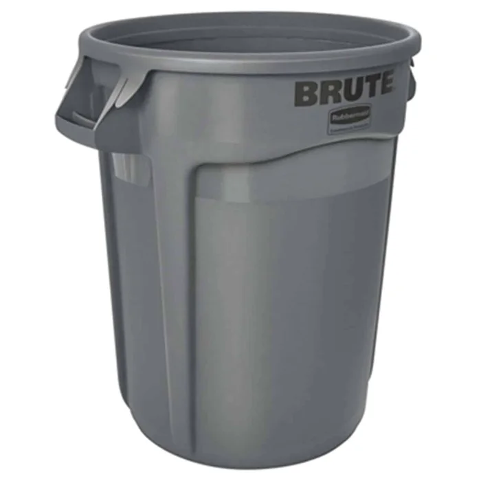 Rubbermaid Brute 32 gal Gray Plastic Brute Refuse Can