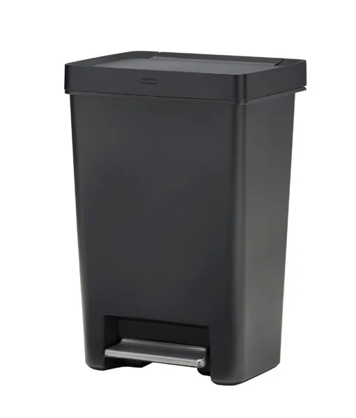 Rubbermaid Premier Series II Step-on Trash Can for Home and Kitchen, for Home/Kitchen/Hotel/Lobby/Office