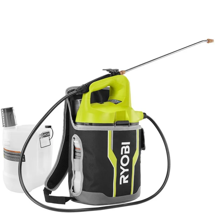 RYOBI P28302BTL ONE+ 18V Cordless Battery 2 Gal. Chemical Sprayer with Holster and Extra Tank (Tool Only)