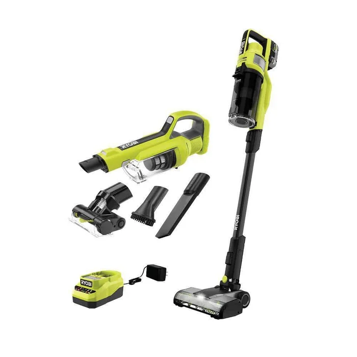 RYOBI PBLSV716K-PCL700B ONE+ HP 18V Brushless Cordless Pet Stick Vacuum Cleaner