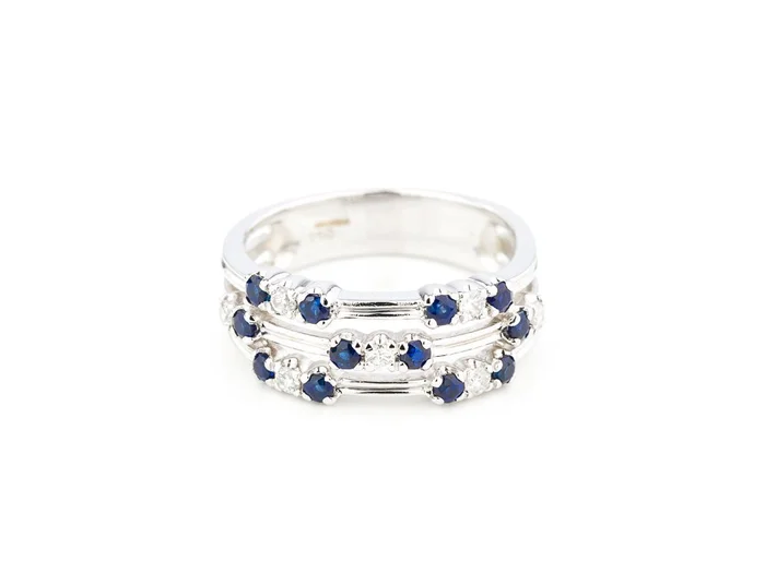 Sapphire & Diamond Dress Ring