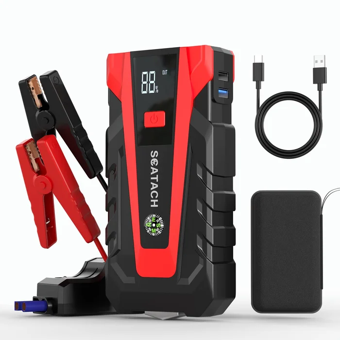Scatach 011 3000A Car Battery Jump Starter,12V Jump Starter Battery Pack (up to 9.0L Gasoline and 7.0L Diesel Engine)