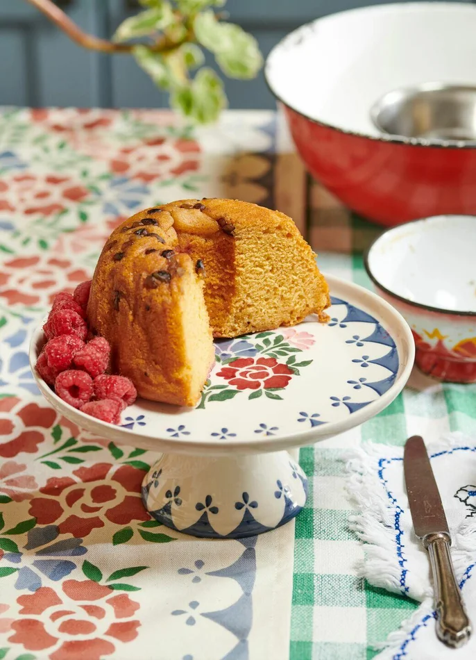 Seconds Antique Roses Small Cake Stand