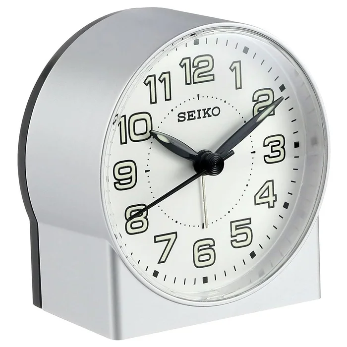 Seiko Alarm Clock – Emerson White Dial Quartz Beep | QHE084SLH