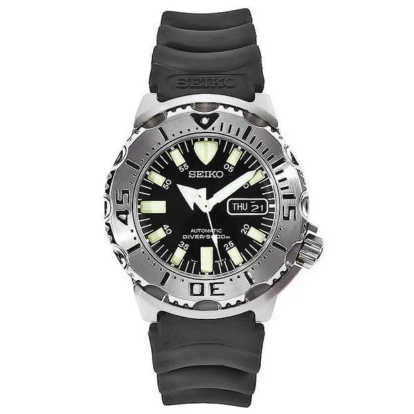 Seiko Men’s Automatic Black Monster Dive Watch SKX779K3