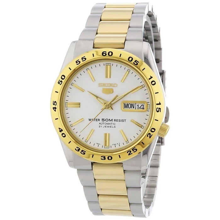 Seiko Men’s Watch – 5 Sports Automatic Two Tone Stainless Steel Bracelet | SNKE04K1