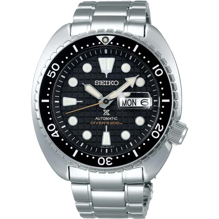 Seiko Men’s Watch – Prospex Automatic Power Reserve Black Dial Bracelet | SRPE03K1