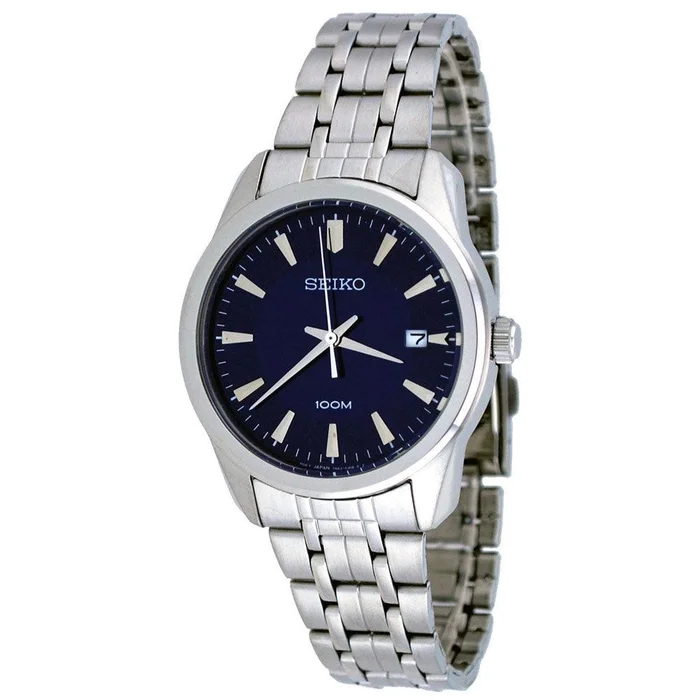 Seiko SGEG03 Men’s Casual Stainless Steel Blue Dial Analog Watch