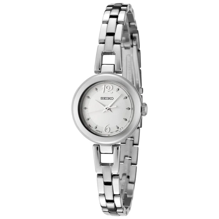 Seiko SXGN77 Women’s Dress Stainless Steel Bracelet Silver Dial Watch