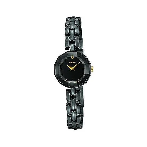 Seiko Women’s Quartz Black Bracelet Watch SUJF15