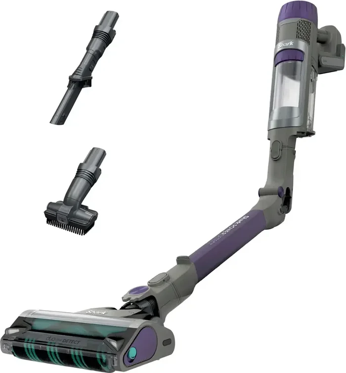 Shark – Cordless PowerDetect Stick Vacuum with Powerful Suction and HEPA Filtration – Dark Gray