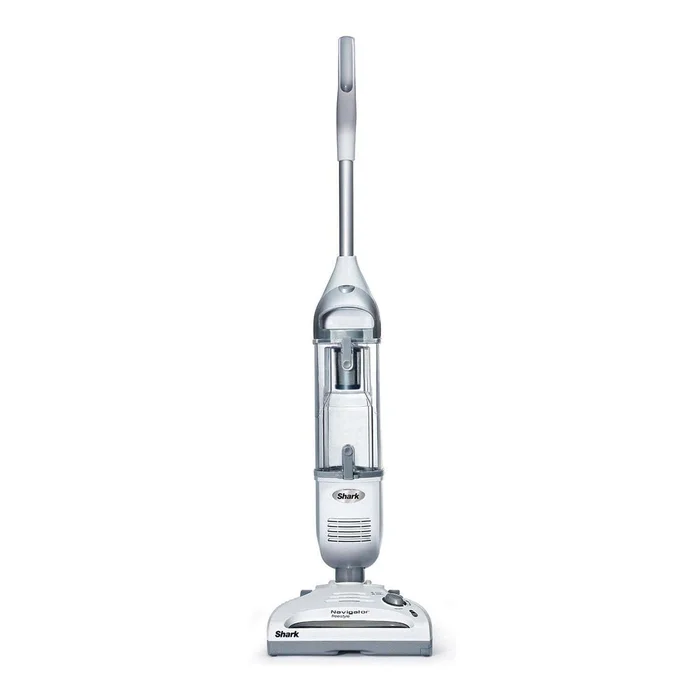 Shark SV1106 Navigator Freestyle Upright Bagless Cordless Stick Vacuum for Carpet, White/Grey