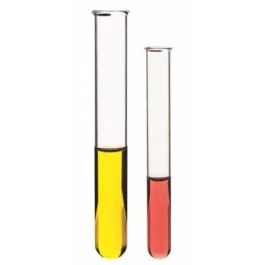 Simax Test Tubes with Rim 75 x 10 x 1mm Box of 100 [8336]