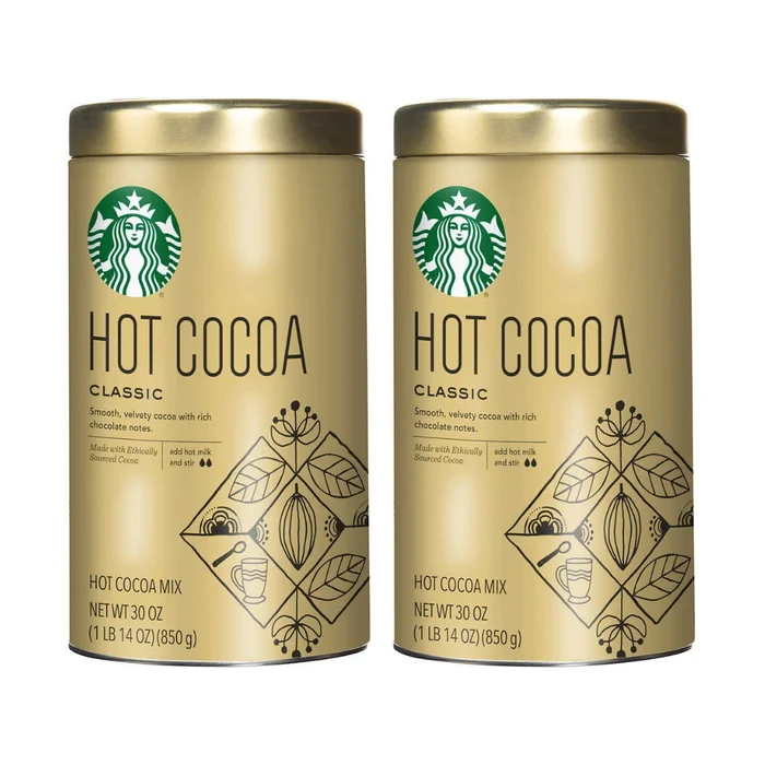 Starbucks Classic Hot Cocoa, 30 Ounce (Pack of 2)