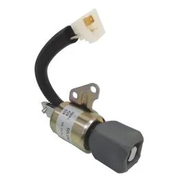Stop Solenoid for Kubota D722 Engine & Bomag BW90AD-2 Roller – SA-5176-12