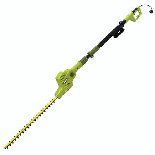 Sun Joe Electric Telescoping Pole Hedge Trimmer, Multi-Angle Head, 21-inch, 4-Amp