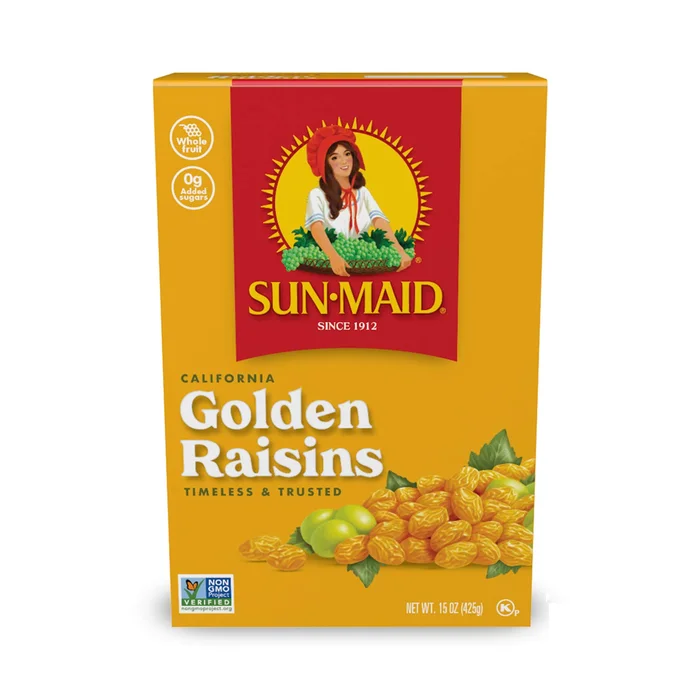 Sun Maid California Golden Raisins, 15-Ounce Boxes (Pack – 4)