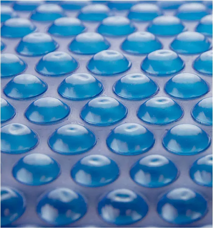 Sun2Solar Blue 12′ x 24′ Oval Solar Pool Cover – 1200 Series with Grommets