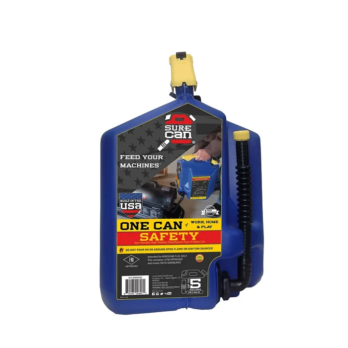 SureCan 5 Gallon Type II Safety Kerosene Can