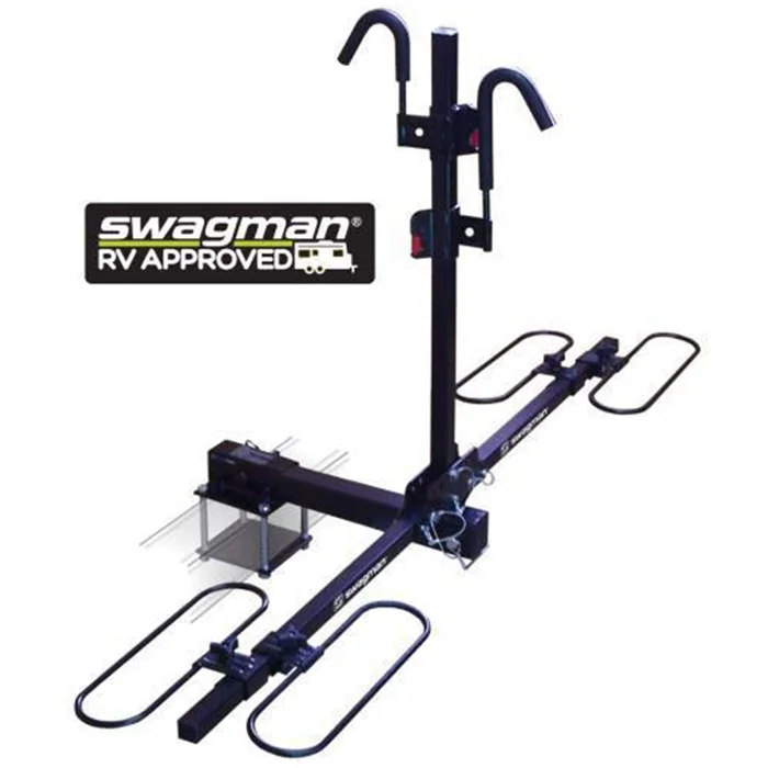 Swagman Traveler XC2 2 Inch Hitch Receiver Bike Rack with Bumper Adapter