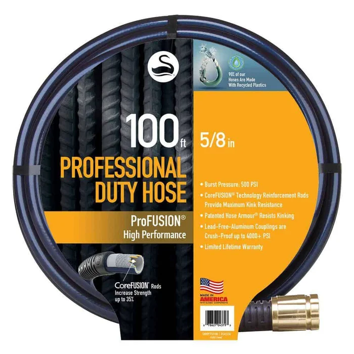 Swan CSNHPFT58100 Professional Duty ProFUSION Hose, 5/8 in. x 100 ft.