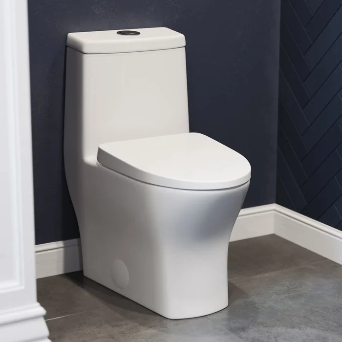 Swiss Madison SM-1T257 Sublime II One-Piece Round Toilet Dual-Flush 1.1/1.6 gpf